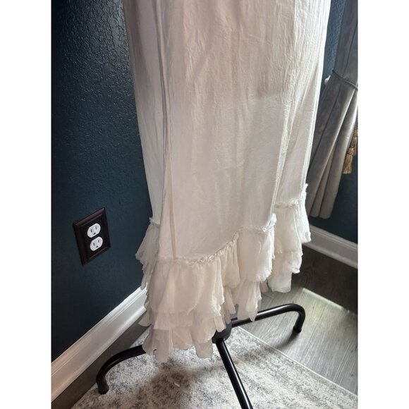 Dosa 100% Silk Ruffle Slip  Skirt Sz Small (Sz 1) - Picture 3 of 7